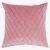 Pillowcase MY HOME 42X42cm VELVET Pink Cross