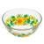 Set of salad bowls with a lid Decostek 1227-D sunflowers 3 pc