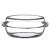 Glass fireproof bowl with lid Pasabahce 59052 1.7 l