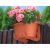 Bracket for flower pot FORM PLASTIC for Gala Box 0400-010 terracotta