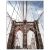 Glass picture Styler Brooklyn Bridge GL344 50X70 cm