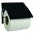 Toilet paper holder MSV Black Metal