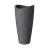 Plastic pot Scheurich 254/80 Schwarz-Granit 39x80 cm