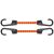 Rubber cord with hooks Bradas BCH2-08060OR-B 0.8x60 cm 2 pcs