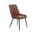 Chair RABIOT 46.5x53x77 cm brown