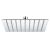 Concealed shower system Rubineta chrome Thermo-3F-Olo SQ 625040