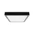 Lamp V-TAC LED IP44 24W 4000K 295 295mm sensor black 7673