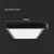 Lamp V-TAC LED IP44 24W 4000K 295 295mm sensor black 7673