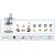 Food processor Philips HR7628/00 650W