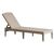 Sun lounger Allibert Jaipur 187x58x29 cappuccino