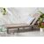 Sun lounger Allibert Jaipur 187x58x29 cappuccino