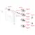 Toilet filling mechanism side Alca Drain A160-1/2"