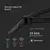 Стяжка V-TAC 7.6 300мм 100шт черная 11177