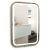 Mirror with touch switch Silver Mirrors Galeon 550х800