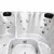 SPA ჯაკუზი M&L M-3354 2200x2200x970 მმ 5 ადგილიანი