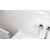 Tile Porcelanite Dos 8203 Blanco Relieve Dynamic 33.3x80 cm