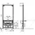 Pre-wall installation system for bidets Alcadrain A105/1120