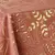 Table cloth cover with pink gold details 150x240 cm METALLIC TERRACOTTA/365174