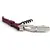 Bottle opener with knife Slider Pulltex burgundy