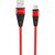 კაბელი microUSB Borofone BU10 1.2 მ წითელი
