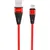 Кабель microUSB Borofone BU10 1.2 м красный