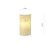 Sconce EMIBIG ASTON K1 cork E14 1x MAX 40W