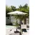 Umbrella base on wheels Pied Avec Tige 48.5x48.5x31 cm
