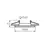 სანათი წერტილოვანი Kanlux ALREN DTL-C 26755 Gx5.3/GU10 1x MAX 35W