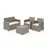 Set of garden furniture Allibert Emma cappuccino/sand
