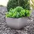 Plastic flower pot FORM PLASTIC Muna square 2733-051 Ø30 taupe