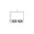 დაუნლაითი მბრუნავი Kanlux GORD DLP 250-B GU10 2x MAX 25W