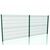 სექცია ღობის Sitka Zahid Eco Color 3/4 მმ 1.23x2.5 მ მწვანე