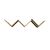 Wall book shelf Volna 902