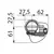 Intake mechanism with lower connection Alcadrain A18-1/2"