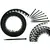 Garden border EASY BORDER SET Bradas 38mm graphite