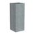Plastic pot Scheurich STONY GREY 70/240 C-CUBE HIGH