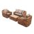 Furniture set MK-2021-0402 natural rattan