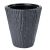 Flower pot Form-Plastic Kora 40 anthracite