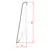 Plinth Super Profil ПП1682 Blanco 2800x21x80