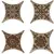 ჩასადგმელი Absolut Keramika ESTRELLA SET 01 CREMA 6,7x6,7 სმ