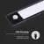 ლედ კაბინეტის განათება LED V-TAC 1.5W 4000K  შავი ფერი  IP20 2959