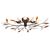 Chandelier Rabalux Lilian 2849 E14 4X MAX 40W