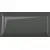 Тile Golden Tile Metrotiles dark grey 100x200 mm
