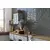 Тile Golden Tile Metrotiles dark grey 100x200 mm