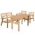 Furniture set Interlink not-painted