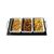 Ceramic bowl on wooden stand UTC 3 pc