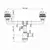 Siphon for kitchen sink double large Alca Drain A453P-DN50/40