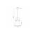Подвес Camelion new york pl-428l С73 1х E27 MAX 60W
