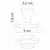 Double hook Wasserkraft Wern 2523D 5.2x7.6x9 cm
