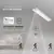 Светильник мебельный LED V-TAC LED 1.5W 4000К серый IP20 2958